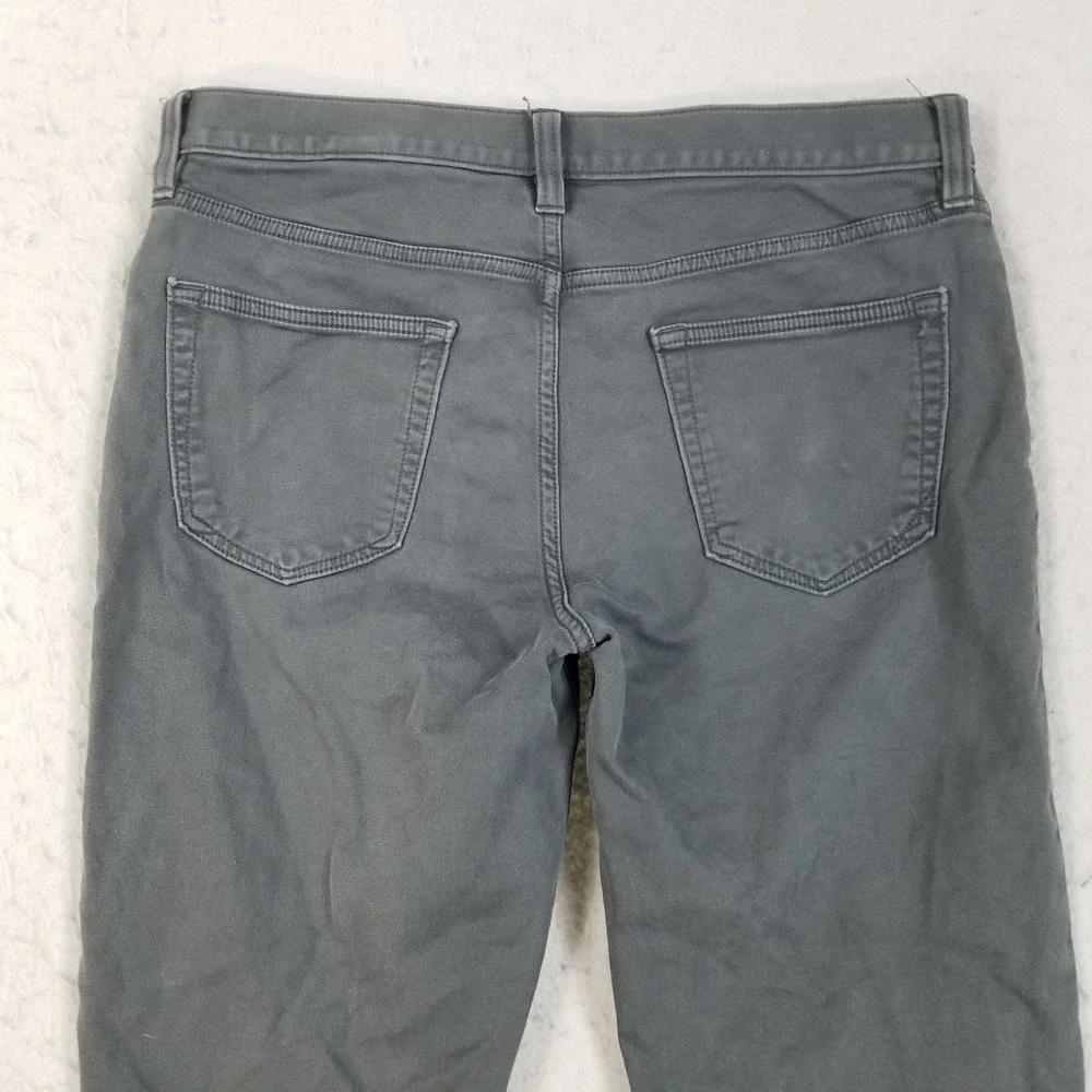 Banana Republic Pants Mens 34x34 Gray Traveler Slim Fit Denim Cotton Stretch